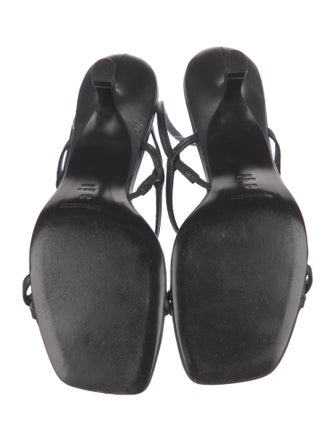 Reformation Leather Slingback Sandals