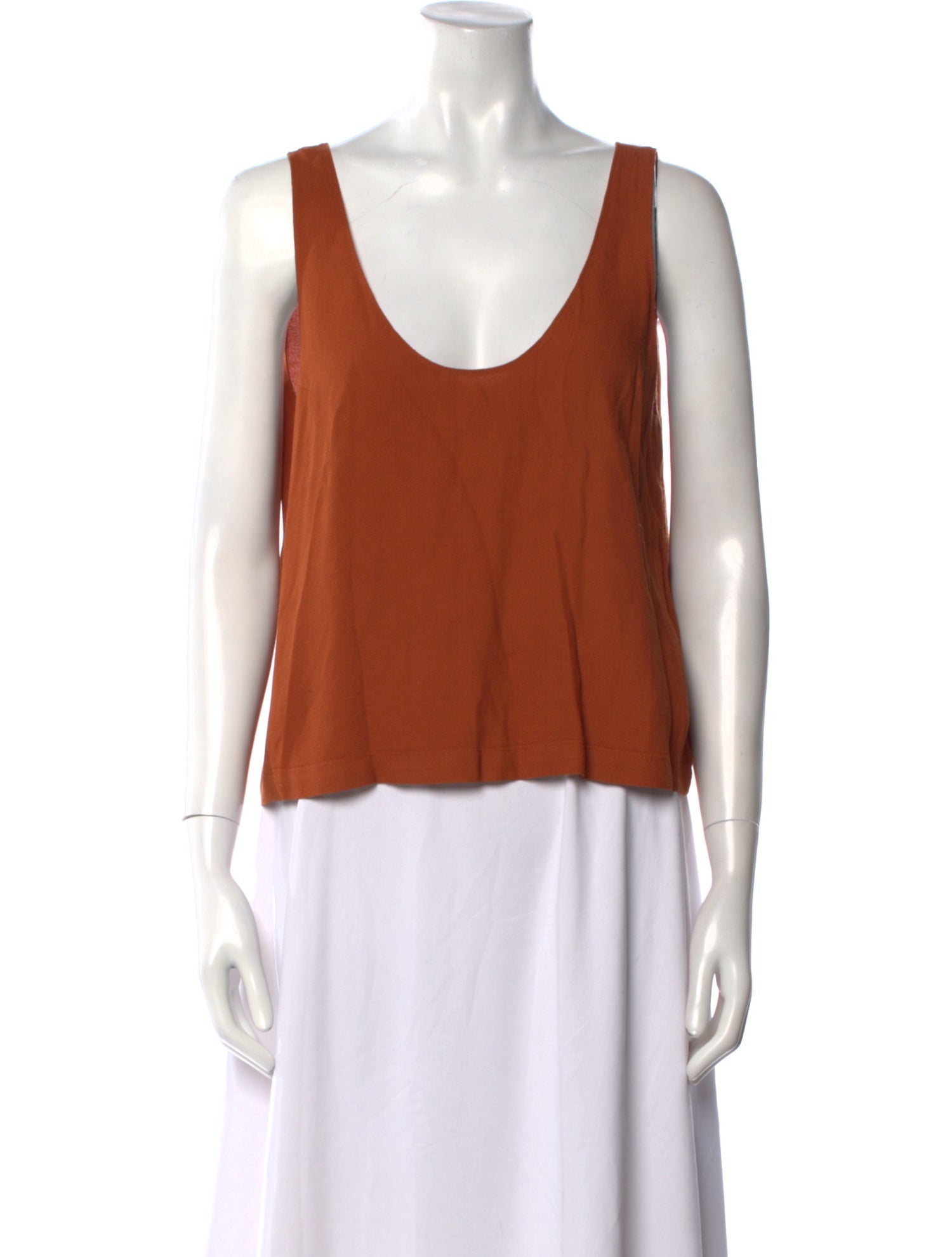 Reformation Scoop Neck Sleeveless Top
