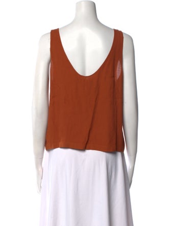 Reformation Scoop Neck Sleeveless Top