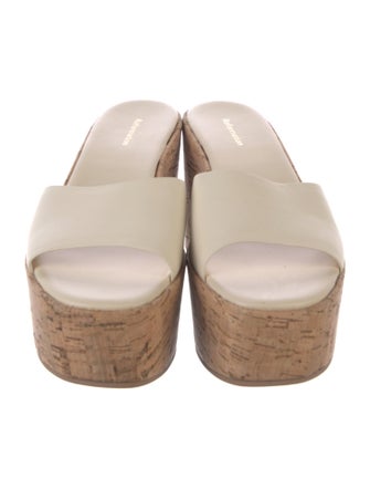 Reformation Leather Slides