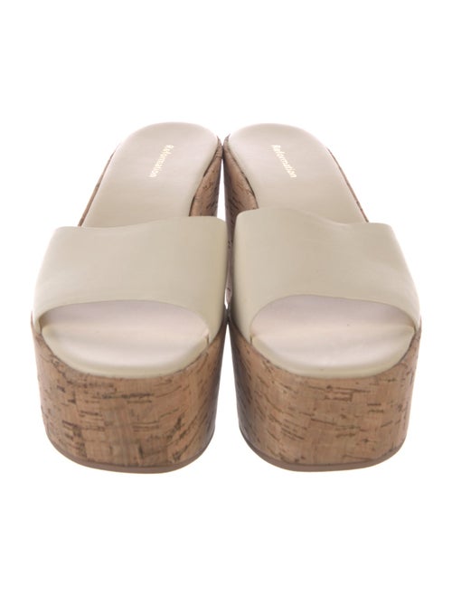 Reformation Leather Slides