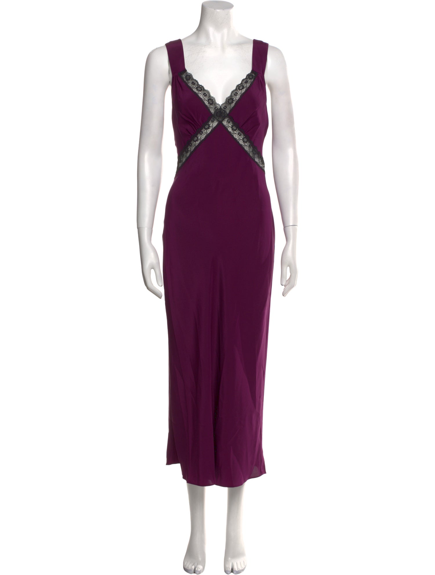 Reformation Silk Long Dress