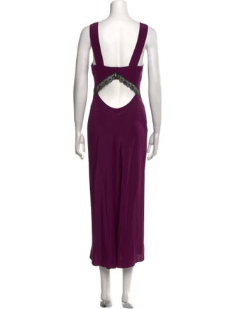 Reformation Silk Long Dress