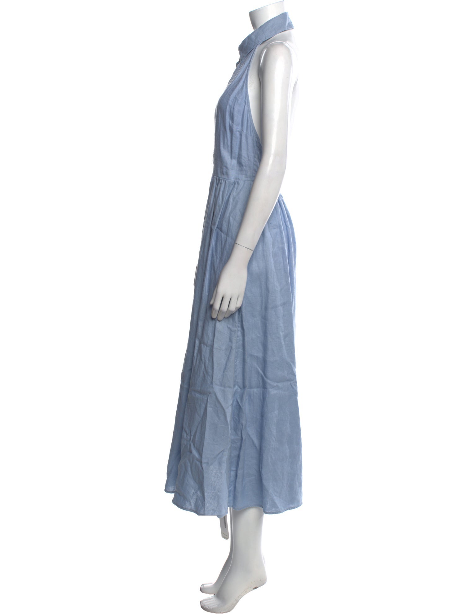 Reformation Linen Long Dress