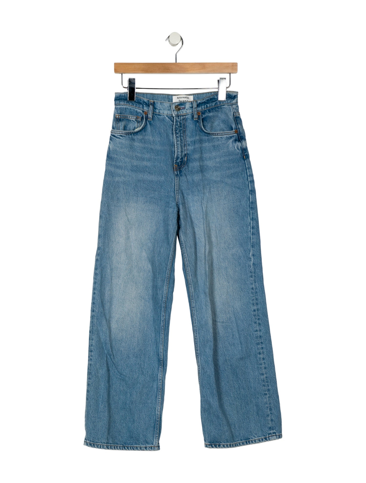 Reformation High-Rise Wide Leg Jeans