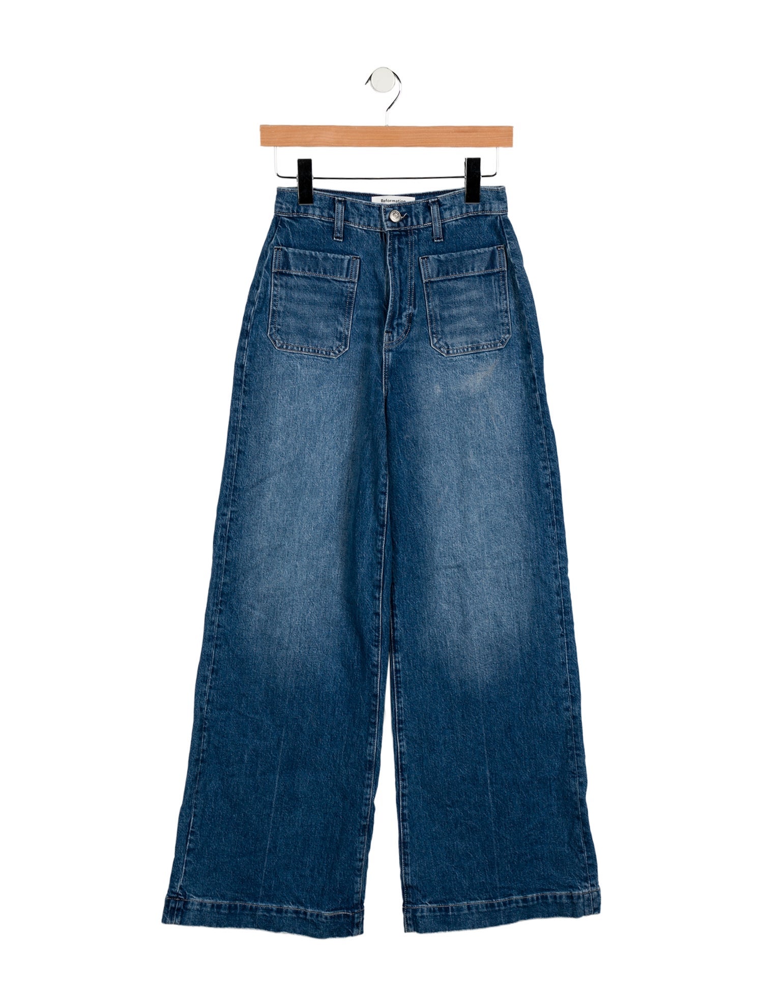 Reformation High-Rise Wide Leg Jeans