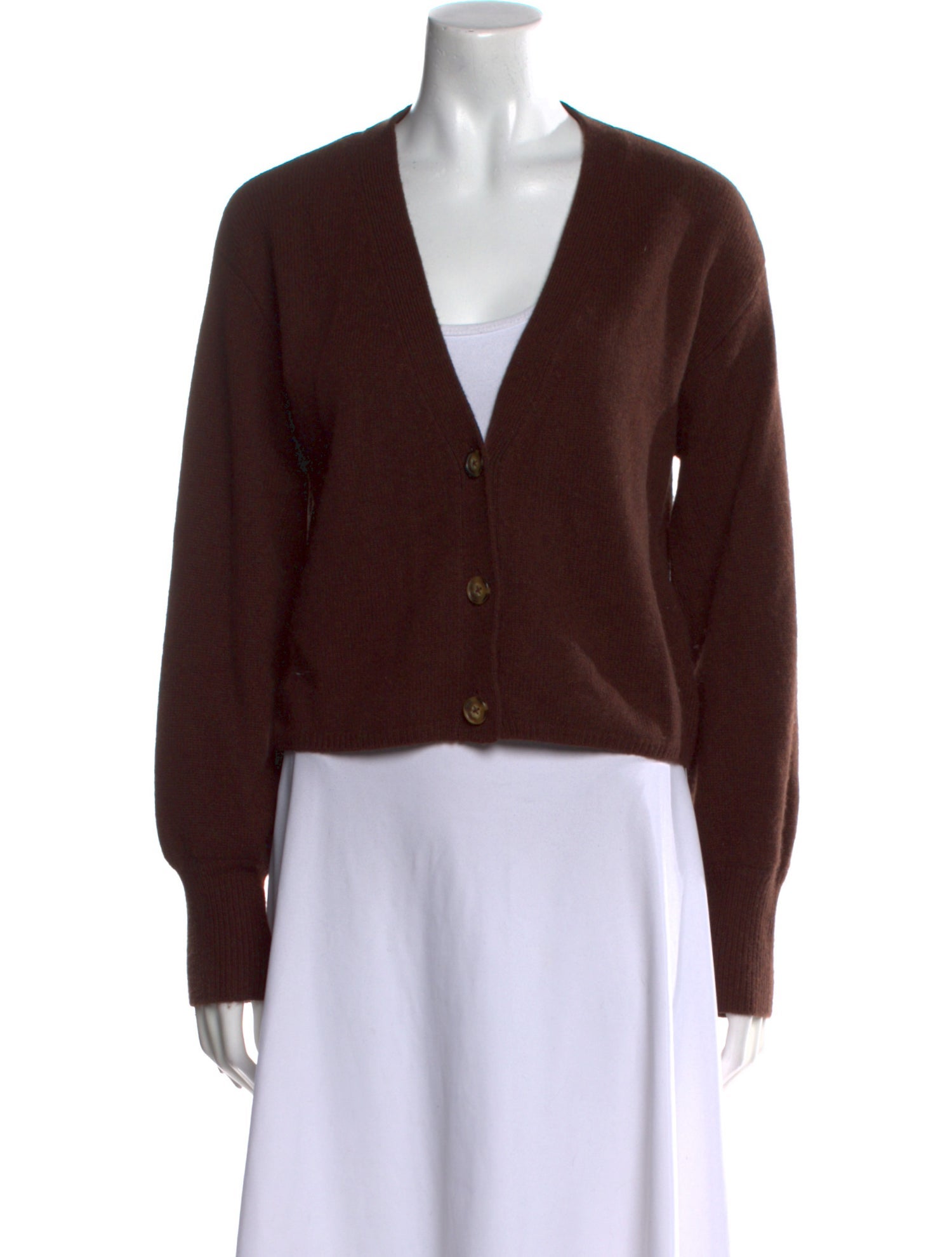 Reformation Cashmere V-Neck Sweater