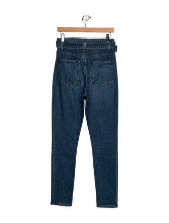 Reformation High-Rise Straight Leg Jeans