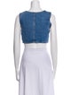 Reformation Square Neckline Sleeveless Crop Top