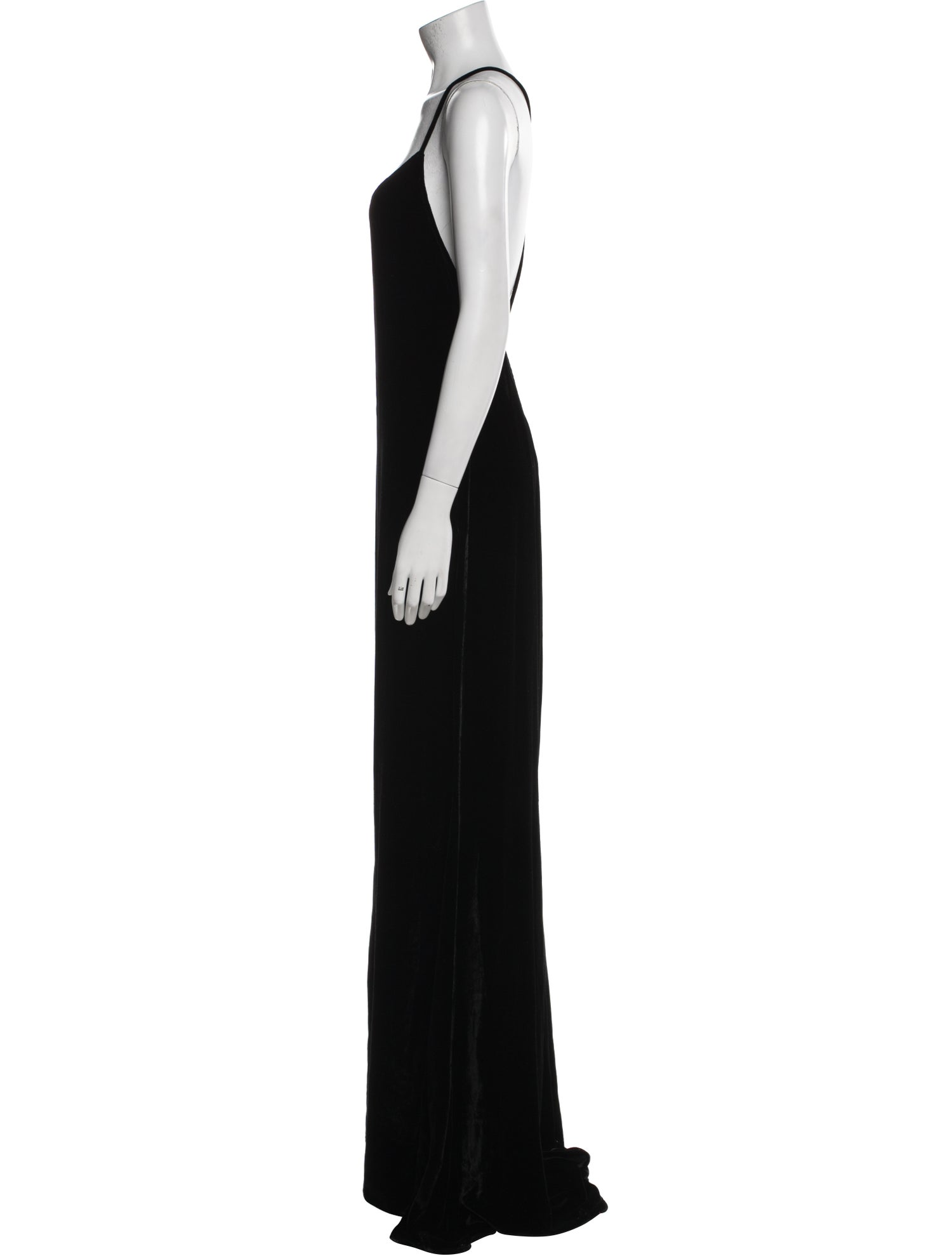 Reformation V-Neck Long Dress