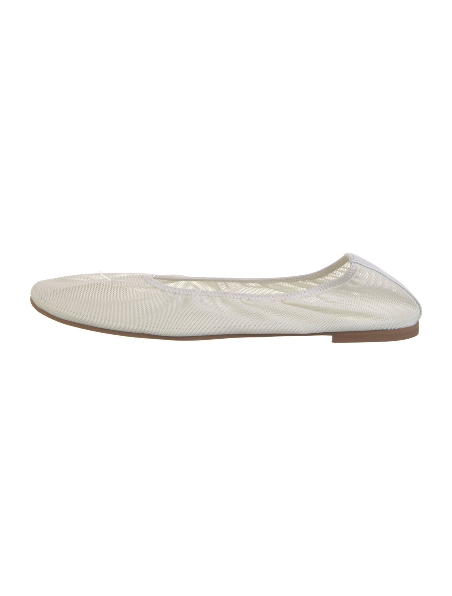 Reformation Leather Ballet Flats