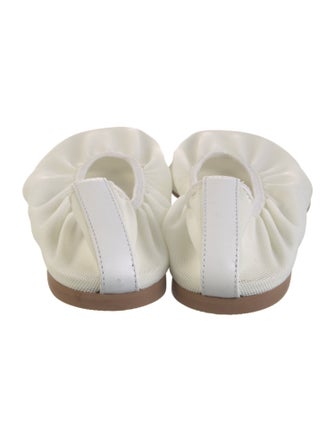 Reformation Leather Ballet Flats