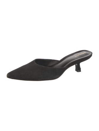 Reformation Suede Mules