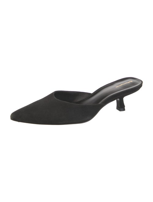 Reformation Suede Mules