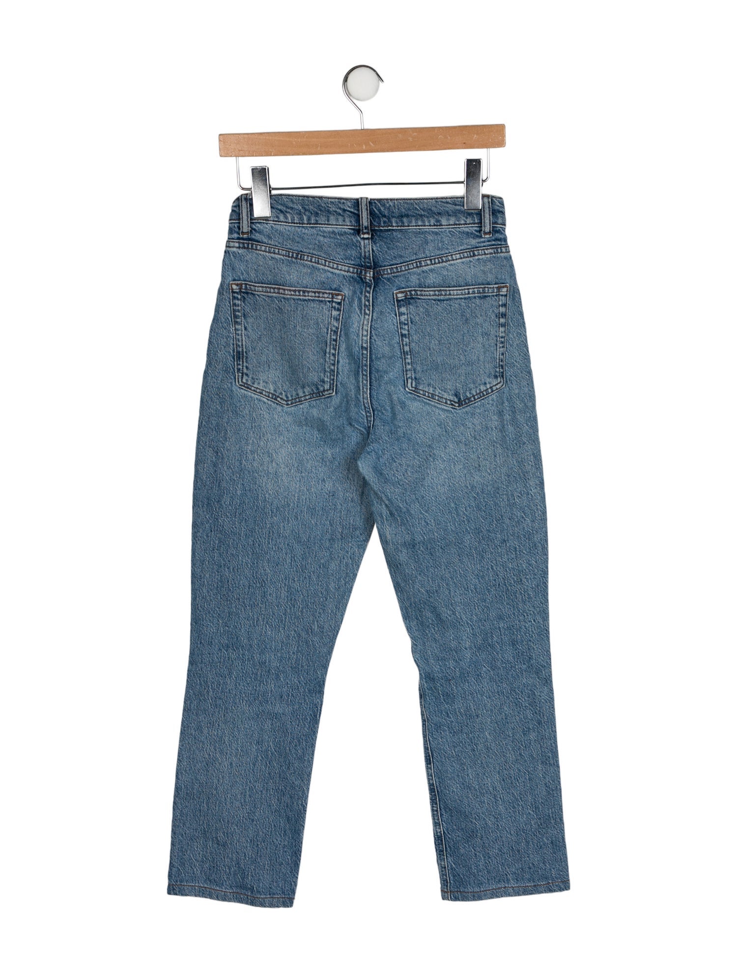 Reformation High-Rise Straight Leg Jeans