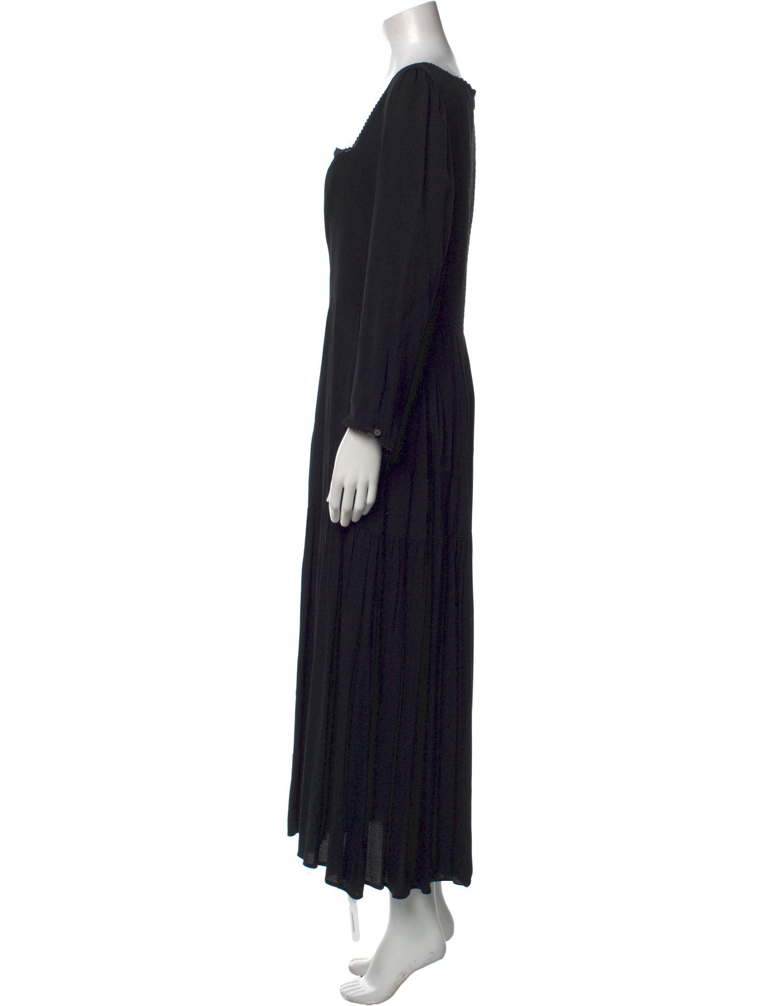 Reformation Square Neckline Long Dress