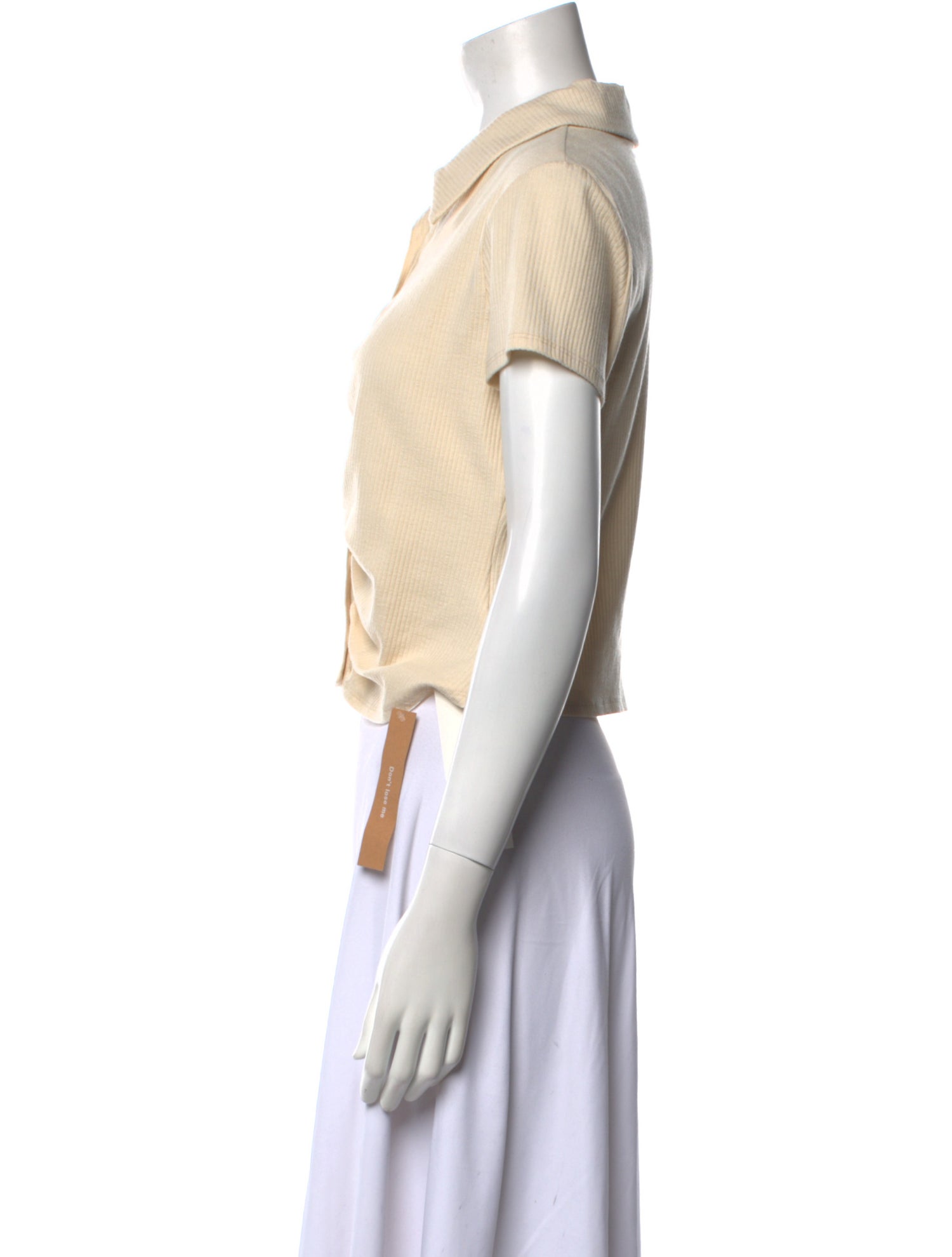 Reformation Short Sleeve Crop Top w/ Tags