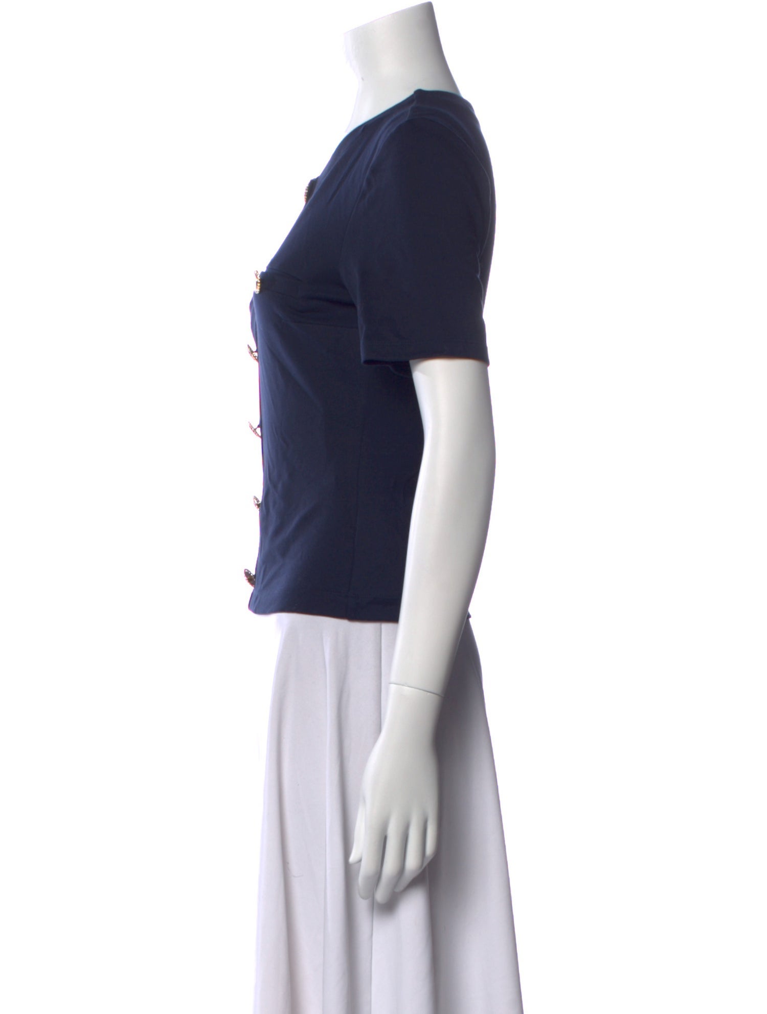 Reformation Crew Neck Short Sleeve Crop Top w/ Tags