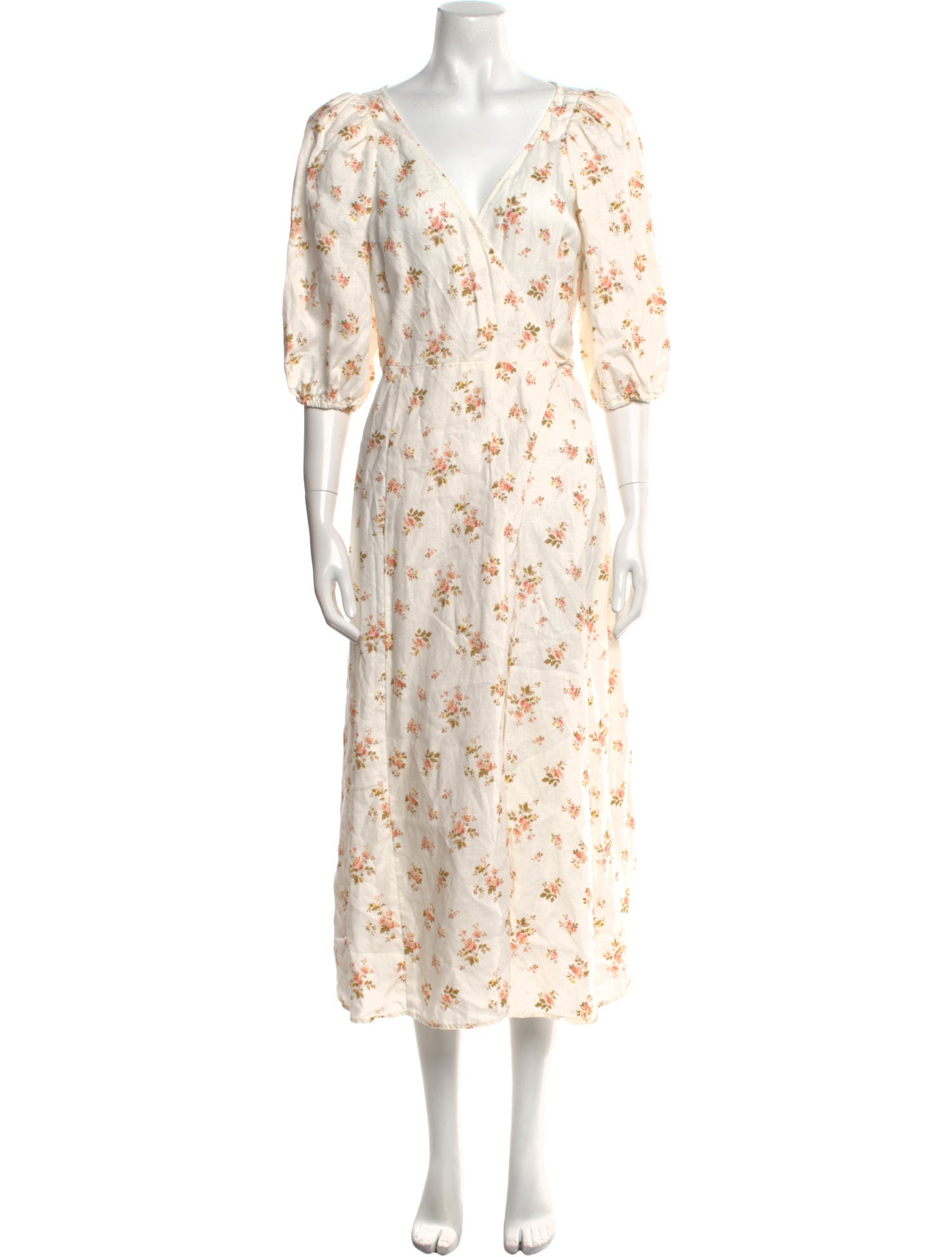 Reformation Linen Long Dress