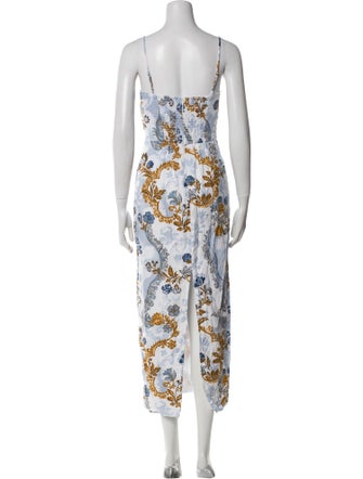 Reformation Linen Long Dress