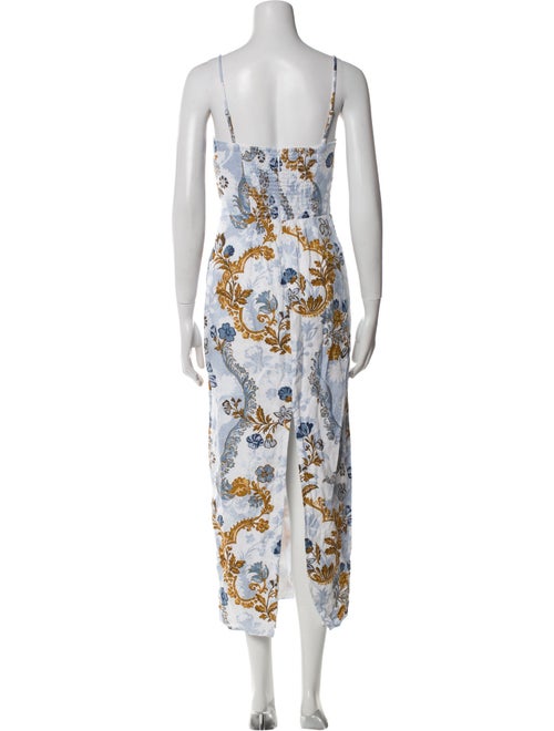 Reformation Linen Long Dress