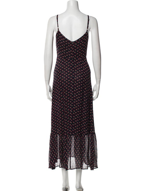 Reformation Printed Long Dress