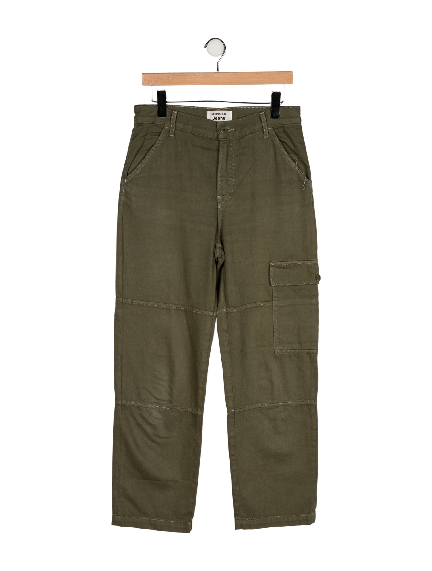 Reformation High-Rise Straight Leg Jeans