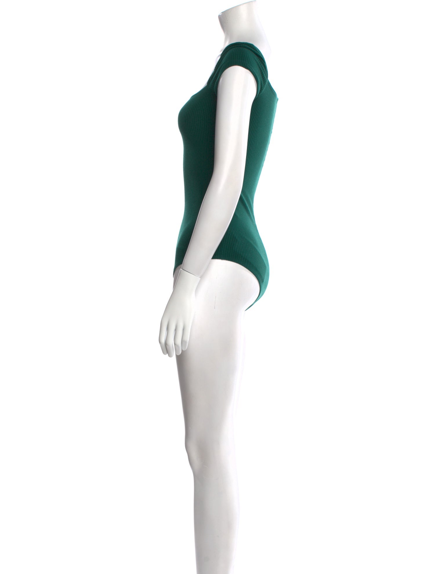 Reformation Square Neckline Short Sleeve Bodysuit