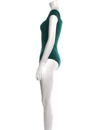 Reformation Square Neckline Short Sleeve Bodysuit