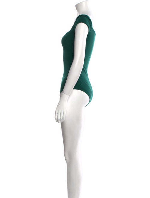 Reformation Square Neckline Short Sleeve Bodysuit