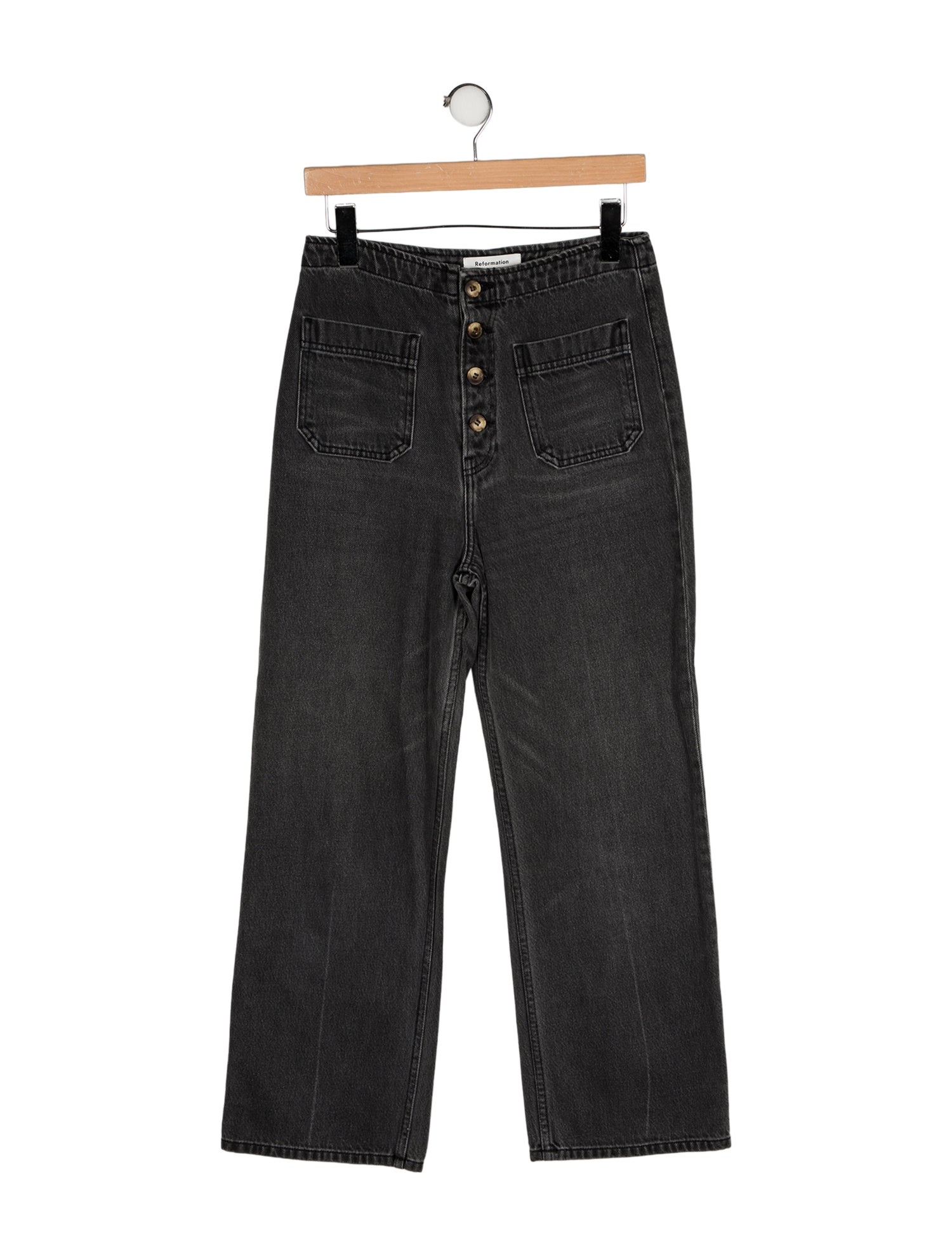 Reformation High-Rise Wide Leg Jeans