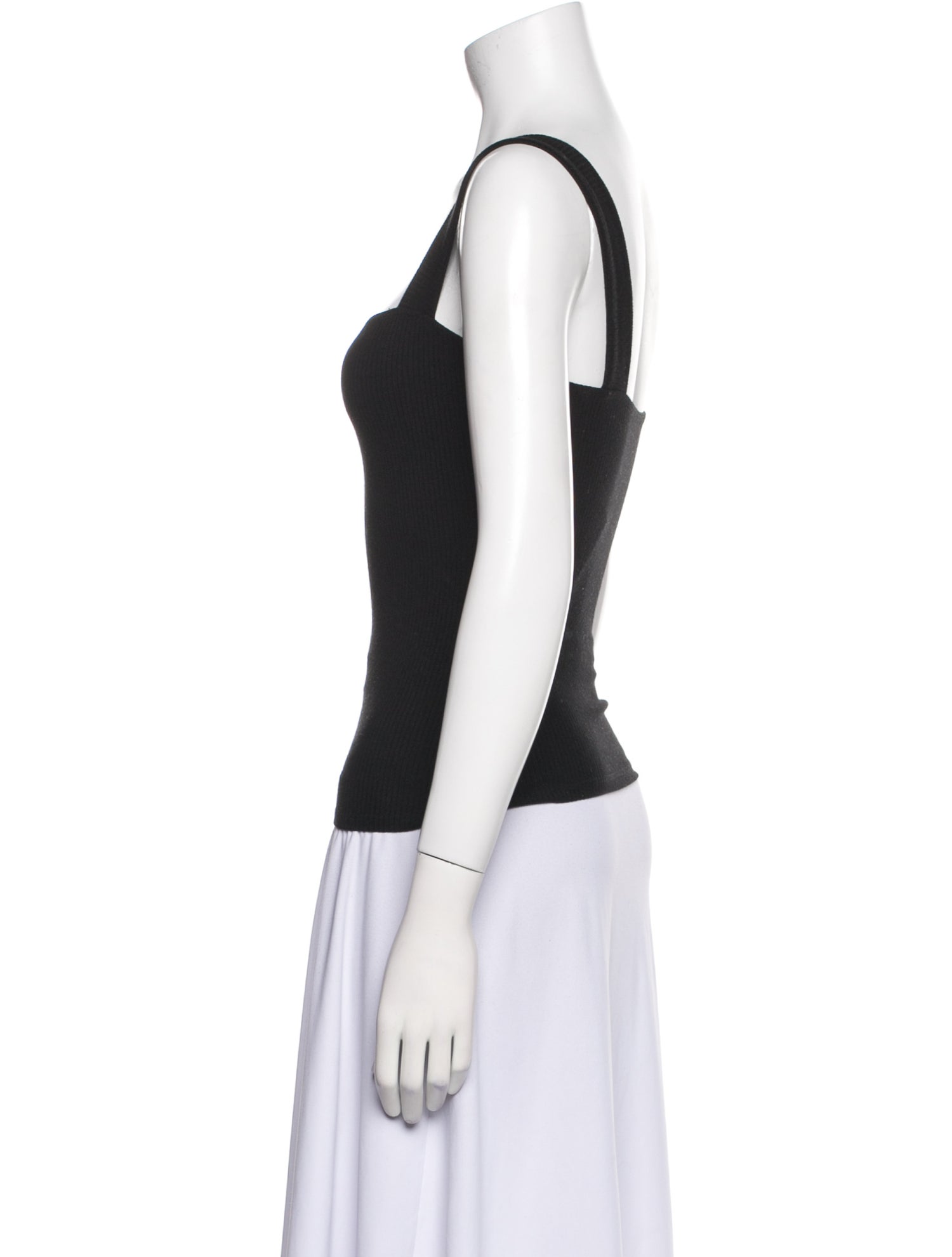 Reformation Square Neckline Sleeveless Top