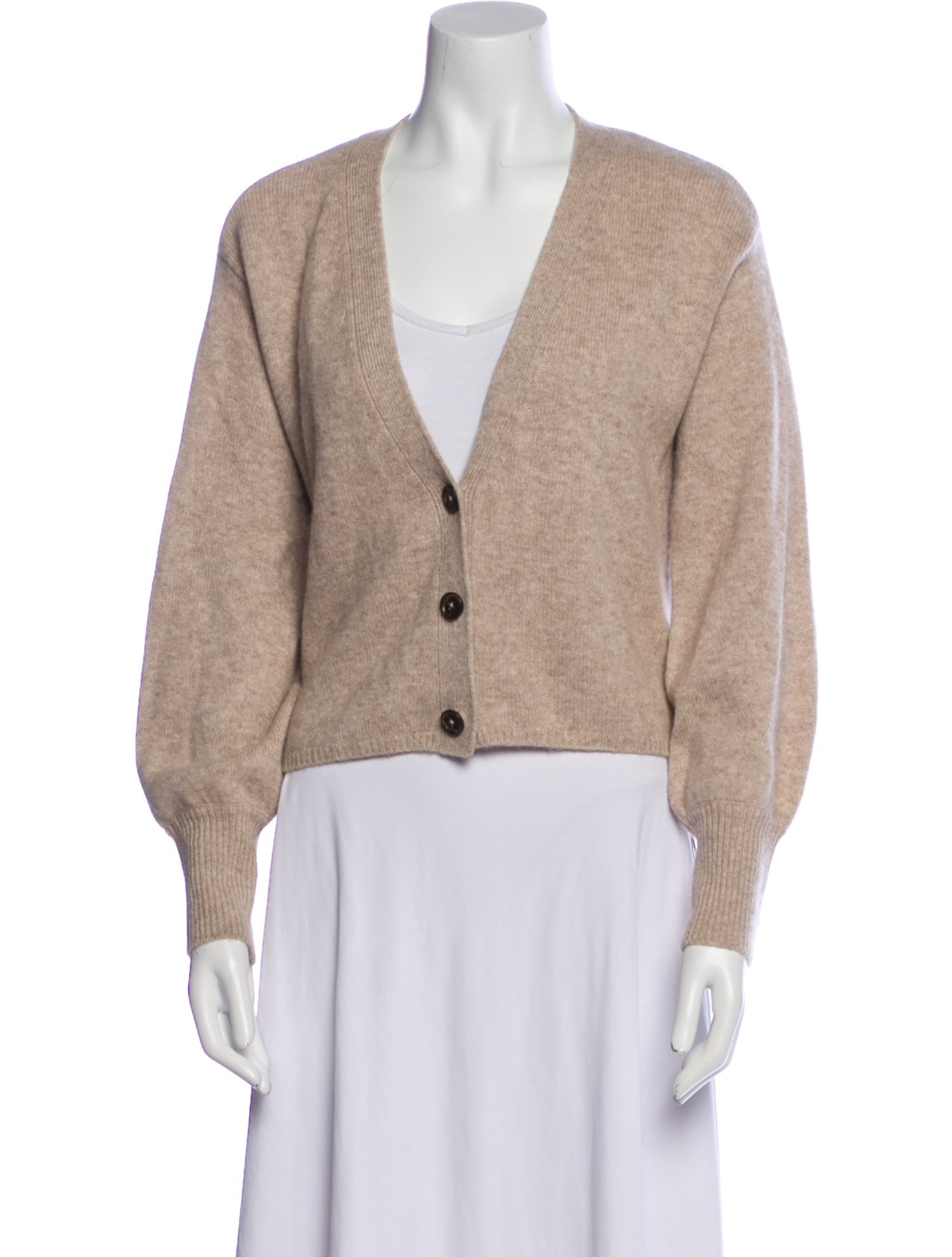 Reformation Cashmere V-Neck Sweater