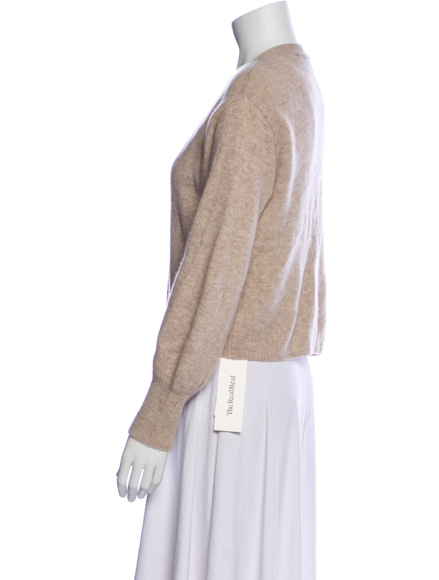 Reformation Cashmere V-Neck Sweater