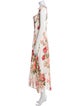 Reformation Floral Print Long Dress