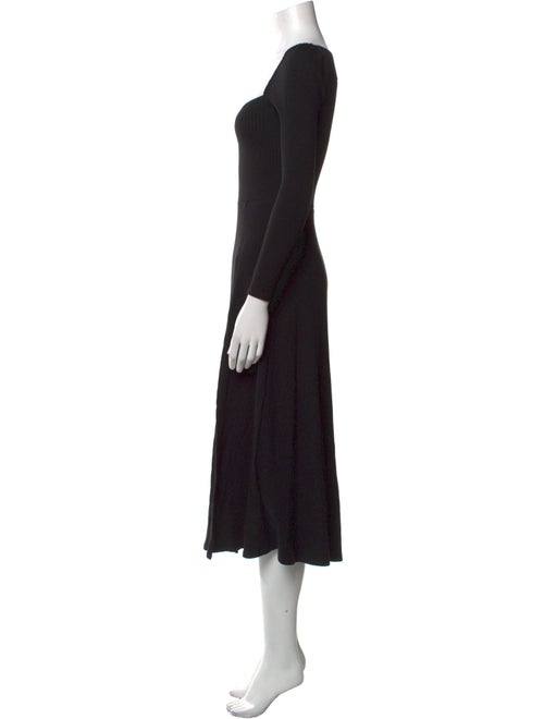 Reformation Square Neckline Midi Length Dress