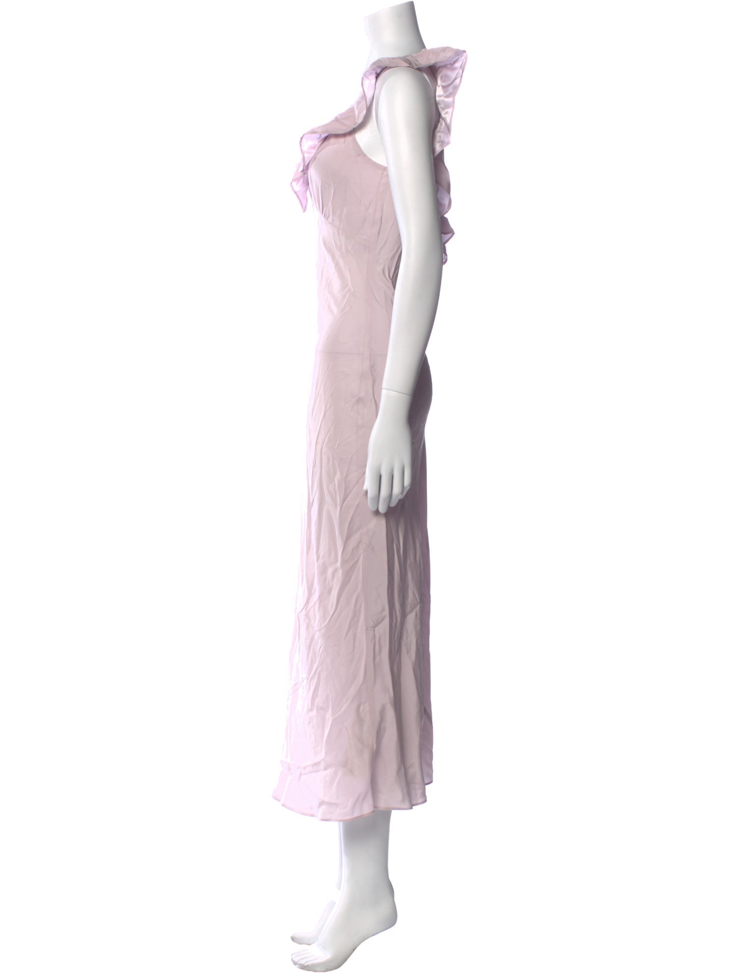 Reformation Silk Long Dress