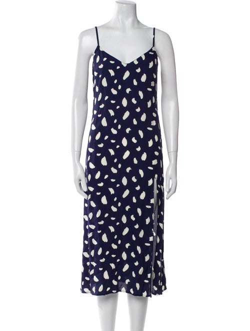 Reformation Printed Midi Length Dress