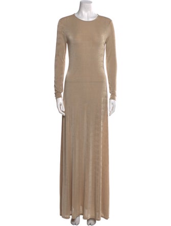 Reformation Crew Neck Long Dress