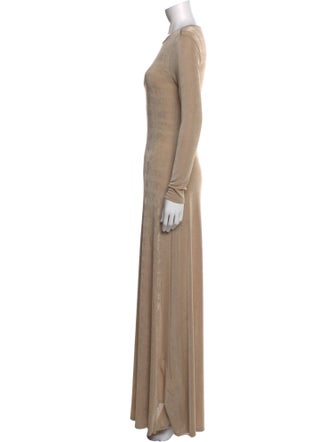 Reformation Crew Neck Long Dress