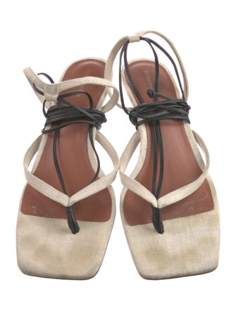 Reformation Canvas Sandals