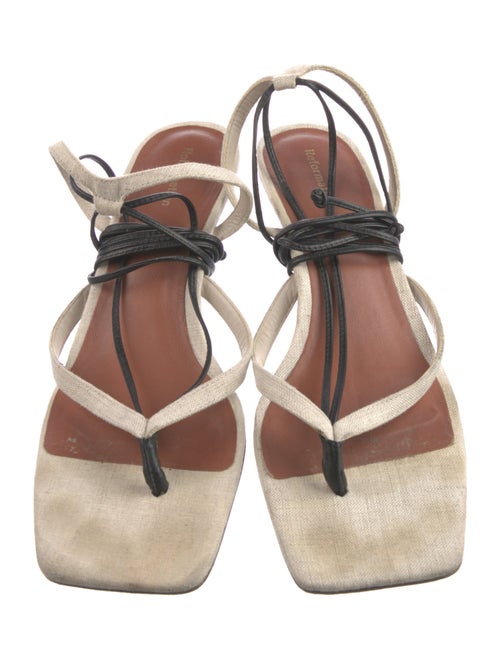 Reformation Canvas Sandals