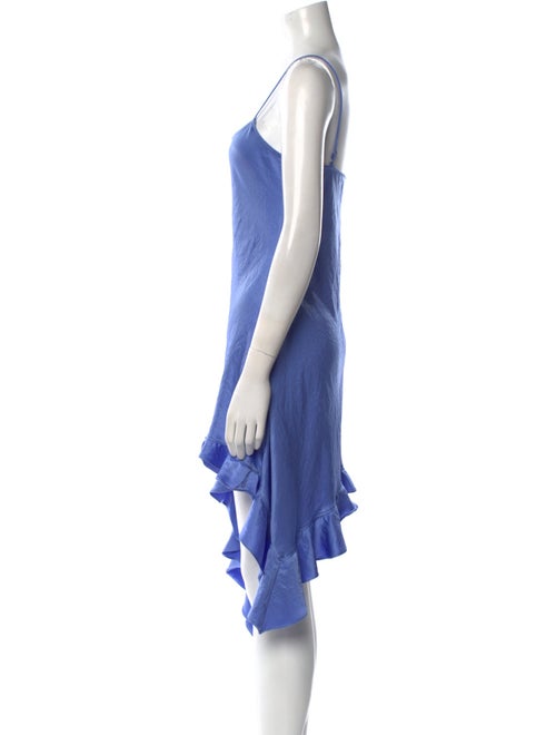 Reformation Square Neckline Midi Length Dress