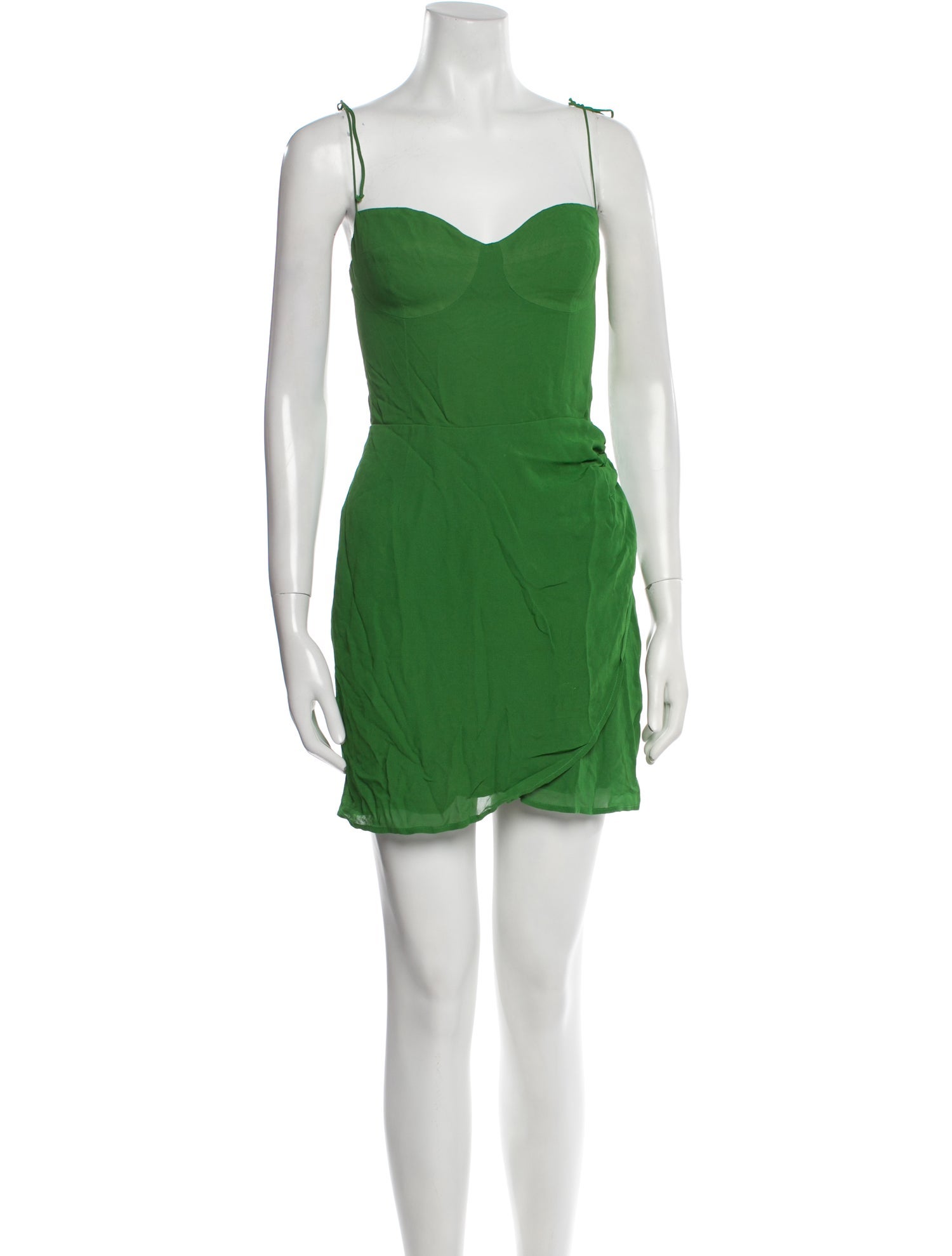 Reformation Square Neckline Mini Dress