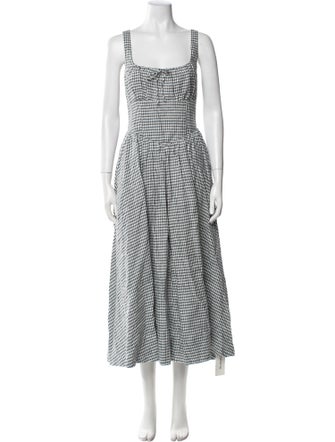 Reformation Linen Long Dress