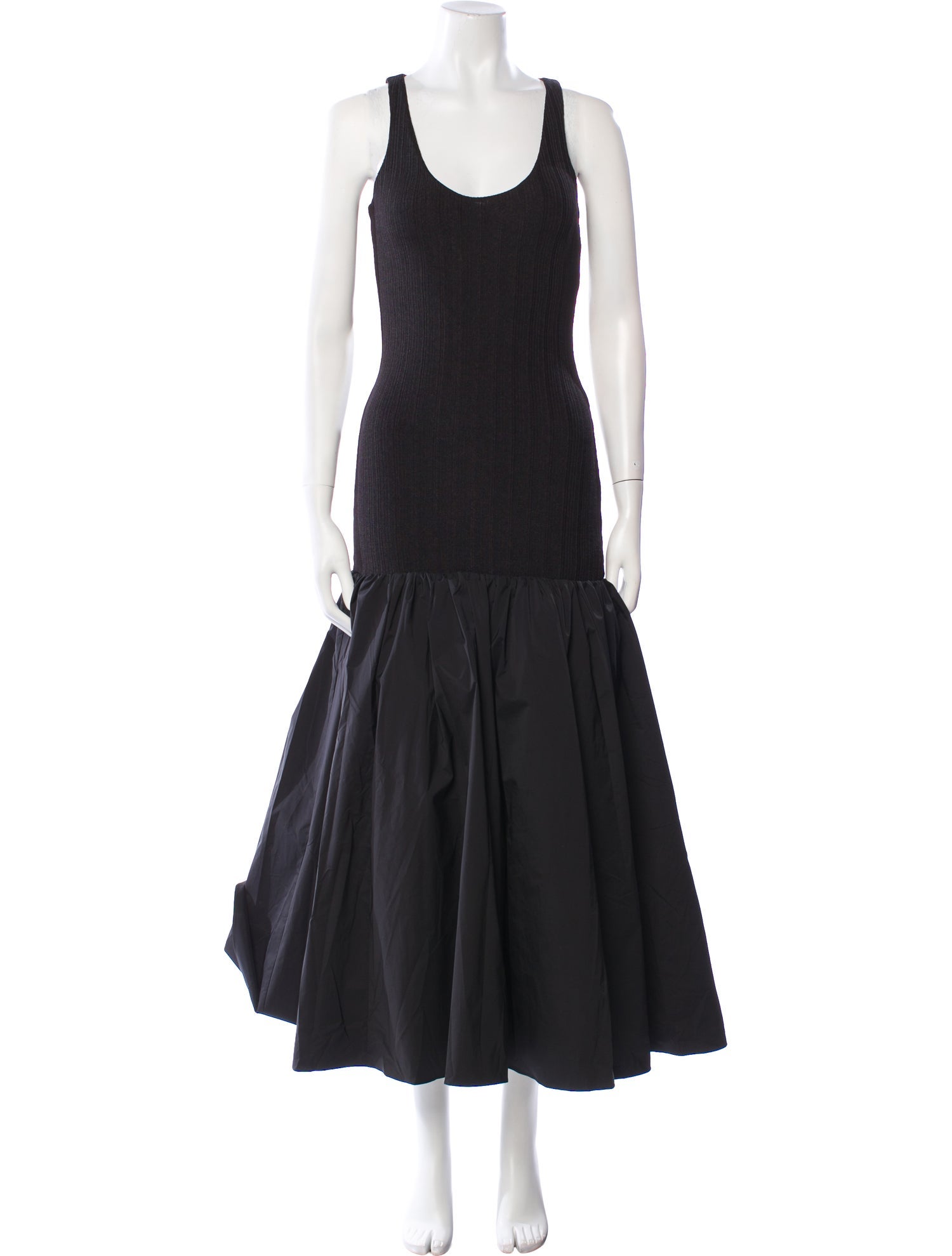 Reformation Scoop Neck Long Dress