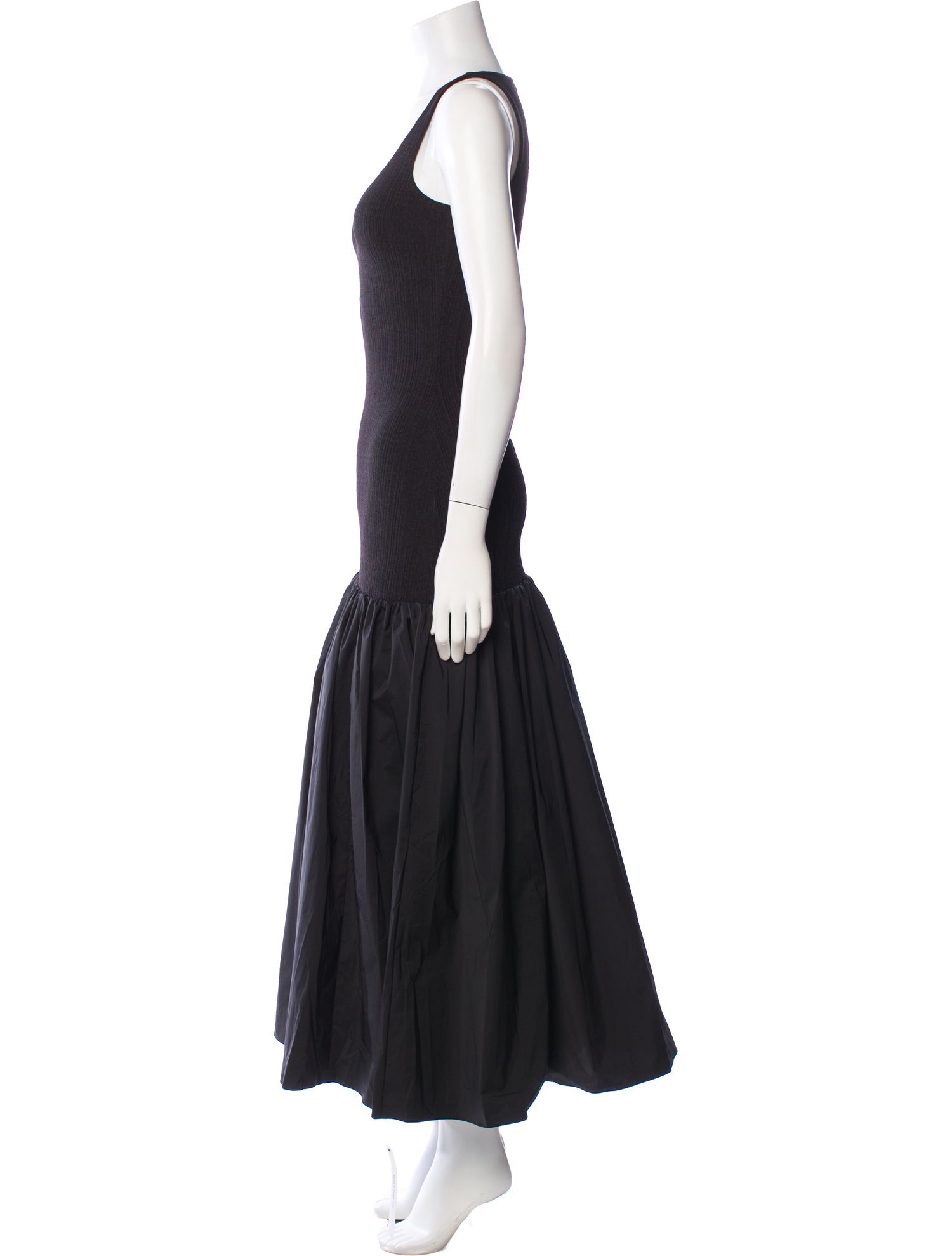 Reformation Scoop Neck Long Dress