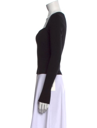 Reformation Cashmere Square Neckline Sweater