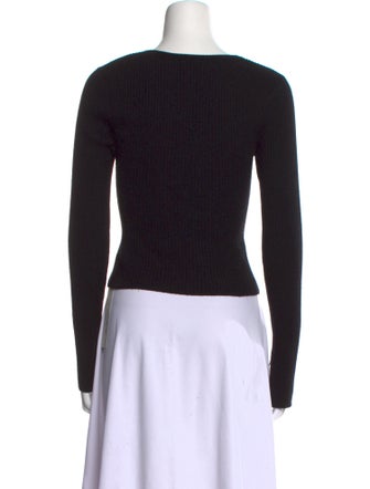 Reformation Cashmere Square Neckline Sweater