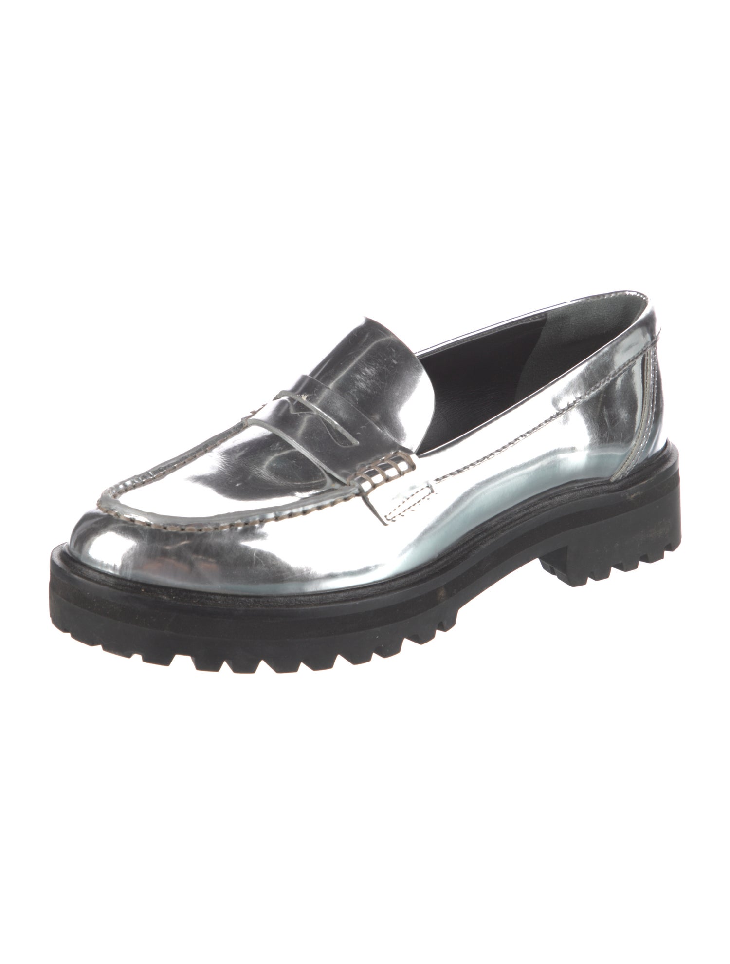 Reformation Patent Leather Loafers